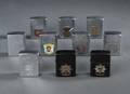 Samling af ældre Zippo lightere 10