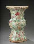 Kinesisk vase af porcelæn, 1800-tallet