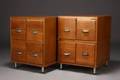 Dansk møbelproducent.  Arkivskabekommoder, egetræ 2