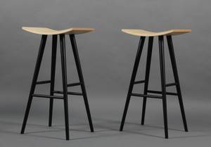 Johannes Foersom  Peter Hiort Lorenzen. Par Mikado barstole 2