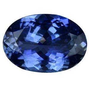 Uindfattet tanzanit - ca. 3.59 ct 