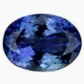 Uindfattet tanzanit - ca. 5.68 ct 