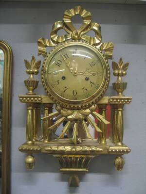 Väggur, Gustaviansk stil