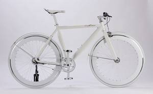 Enghouse Special Edition sportscykel med Shimano 7 clickgear, all white
