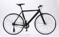 Enghouse Special Edition sportscykel med Shimano 7 clickgear, sort med hvide fælge
