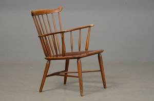 Børge Mogensen Armstol af lakeret bøg, FDB