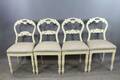 Stolar i rokokostil 4 st