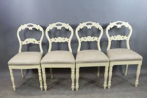 Stolar i rokokostil 4 st