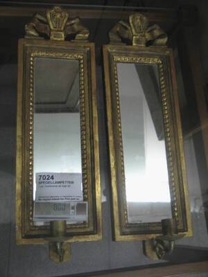 Spegellampetter, 1 par