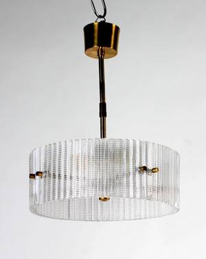 Carl Fagerlund, Orrefors, taklampa