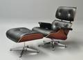 Charles Eames. Lounge Chair med fodskammel, model XL 2
