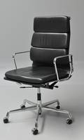 Charles Eames. Soft Pad højrygget kontorstol, Model EA-219