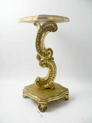 Piedestal, Rokokostil