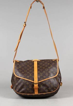 Louis Vuitton, skuldertaske, model Saumur PM