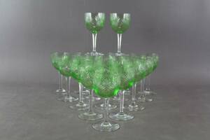 Likörglas i kristall 17 st