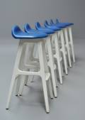 Erik Buch. Seks barstole, model OD 61. 6 