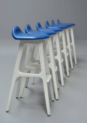 Erik Buch. Seks barstole, model OD 61. 6