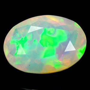 Uindfattet opal. Ca. 3.88 ct.
