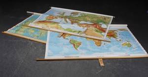 Skolekort. Danmark, Verden, Europa 3