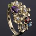 Stedmorblomster ring fra Heart Beats. 