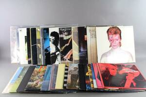 LP-skivor bla David Bowie
