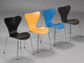 Arne Jacobsen. 7er spisestole, model 3107 4