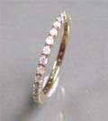 Alliancering, 9 kt guld m diamanter.