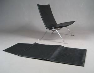 Overtræk til Poul Kjærholms hvilestol, model PK-22.