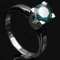Solitaire ring ca. 1.23 ct.