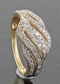 Diamond ring, approx. 0.20ct