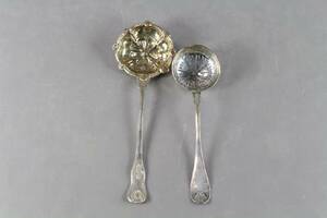 Ströare i silver 2 st