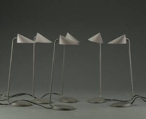 Jens Ammundsen for Louis Poulsen. Seks bordlamper 6 