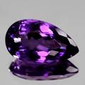 Uindfattet ametyst - ca. 13.65 ct
