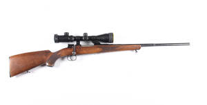 Jagtriffel, Carl Gustav i kal. 6,5 x 55 med kikkertsigte. Denne vare er sat til omsalg under nyt varenummer 4183608