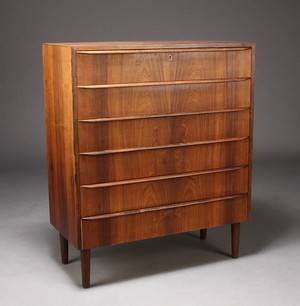 Dansk møbelarkitekt, kommode, palisander
