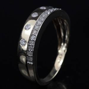 Diamantring ca. 0,30 ct.