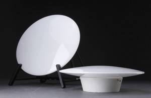 Arne Jacobsen. Par Eclipta væglamper, Ø 35 cm