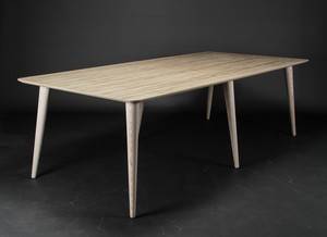 Snedkermester Lau Lauritsen. Spisebord, Red Gum finér