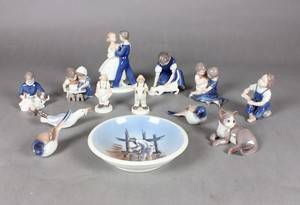Bing  Grøndahl figurer m.m 13 