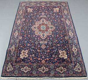 Pakistansk tæppe, 188x124 cm.