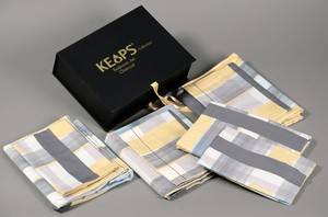 KEOPS Collection - sengesæt i gaveæske, i farven koksgrå 8 dele