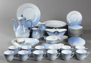 Bing  Grøndahl, Mågestel, kaffeservice 63