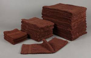 KEOPS Collection - Håndklædesæt med 20 stk BRUNE 20