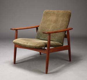 Dansk møbelproducent, lænestol, teaktræ