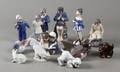 Kgl. og BG figurer, porcelæn 12
