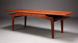 Dansk møbelarkitekt, sofabord, teak, 1960erne