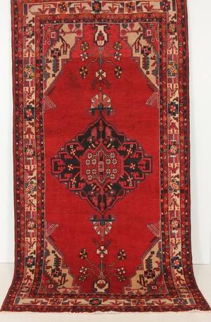 Persisk handknuten matta, Bakhtiari 293x147 cm