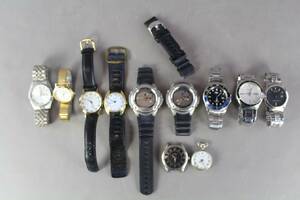 Armbandsur 9 st och mormorsur, bla Casio och Seiko