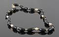fresh water pearl and onyx necklace