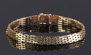 Murstensarmlænke af guld 14K